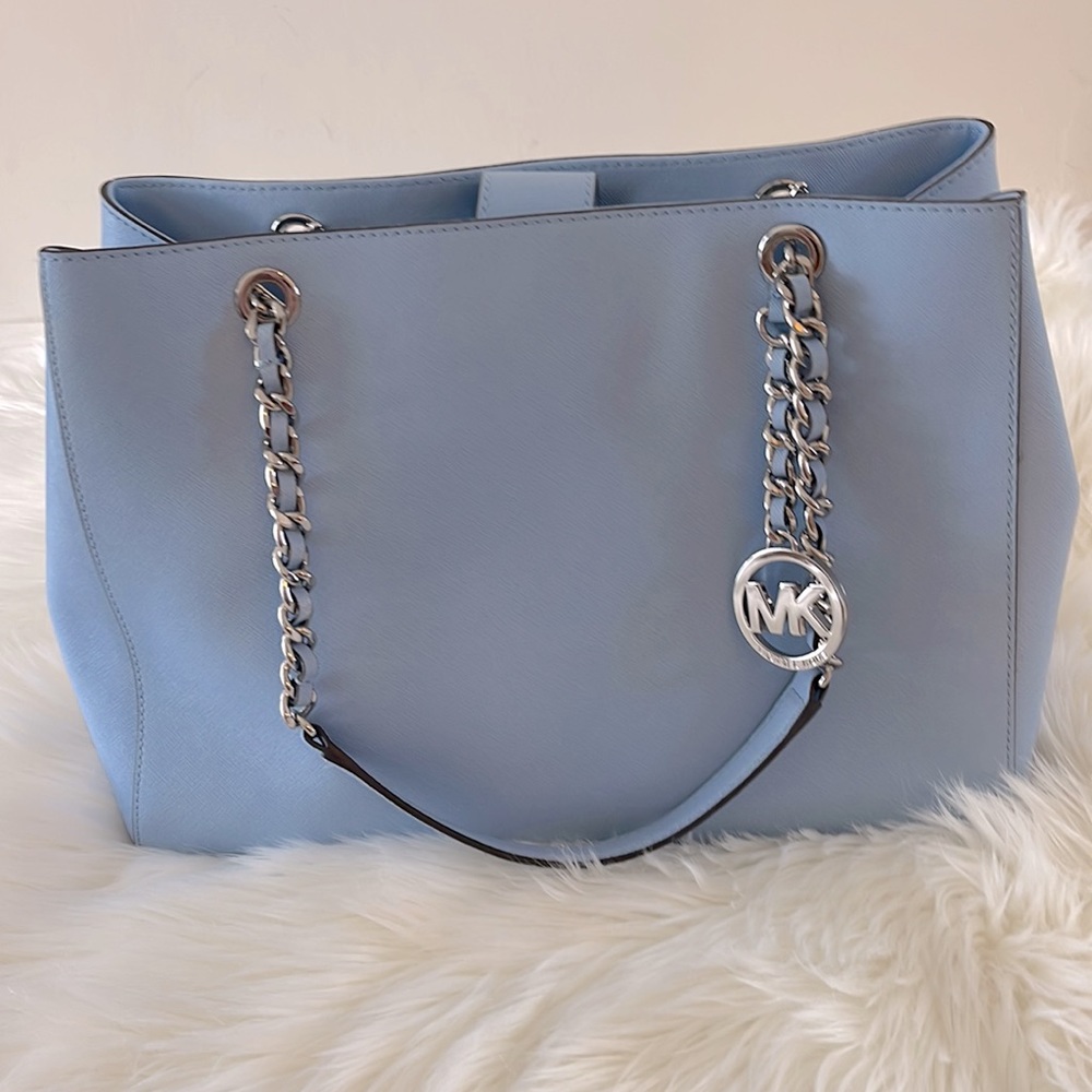 Michael Kors Light Blue Handbag